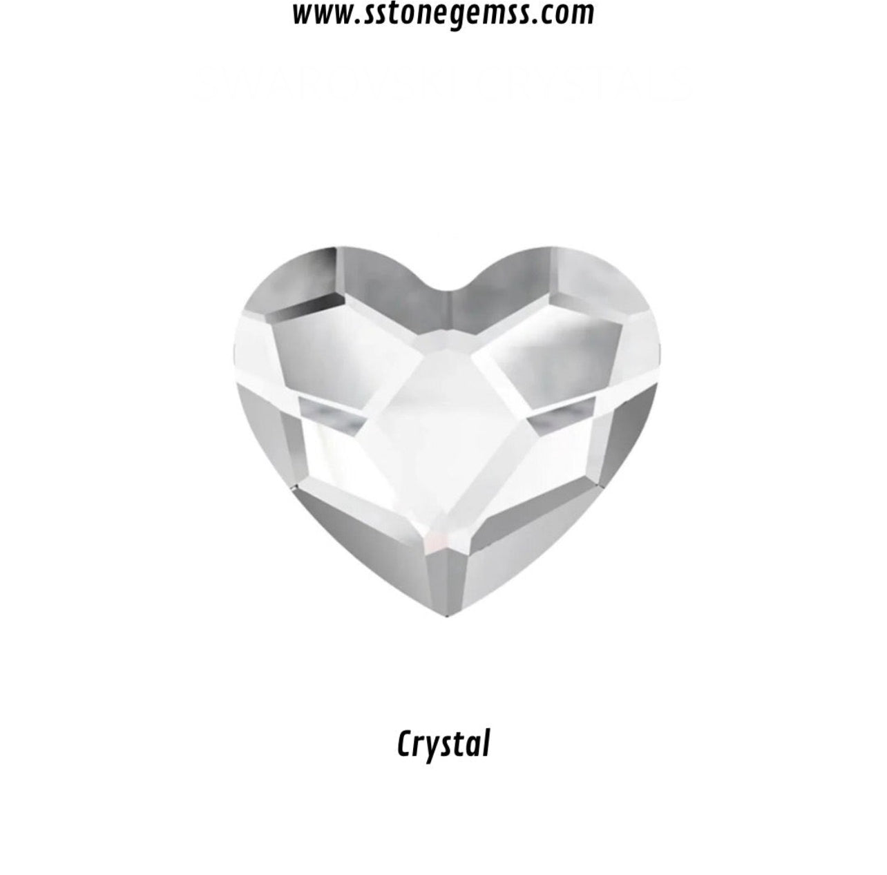 Pack 10 corazones Crystal