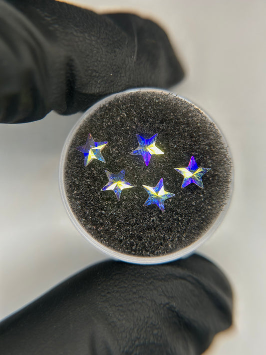 Pack 5 Rivoli Star Crystal AB