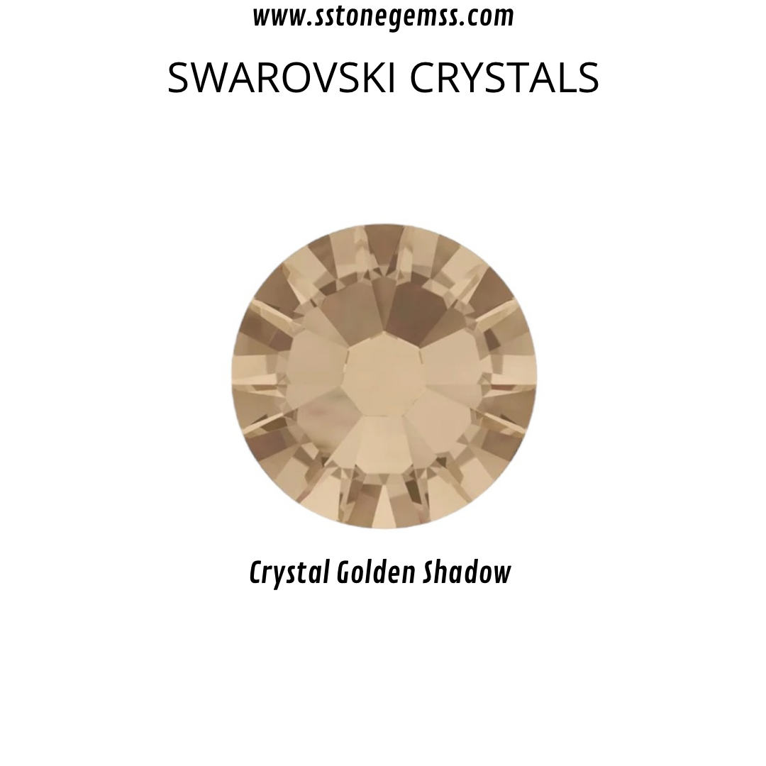 Swarovski Crystal Golden Shadow