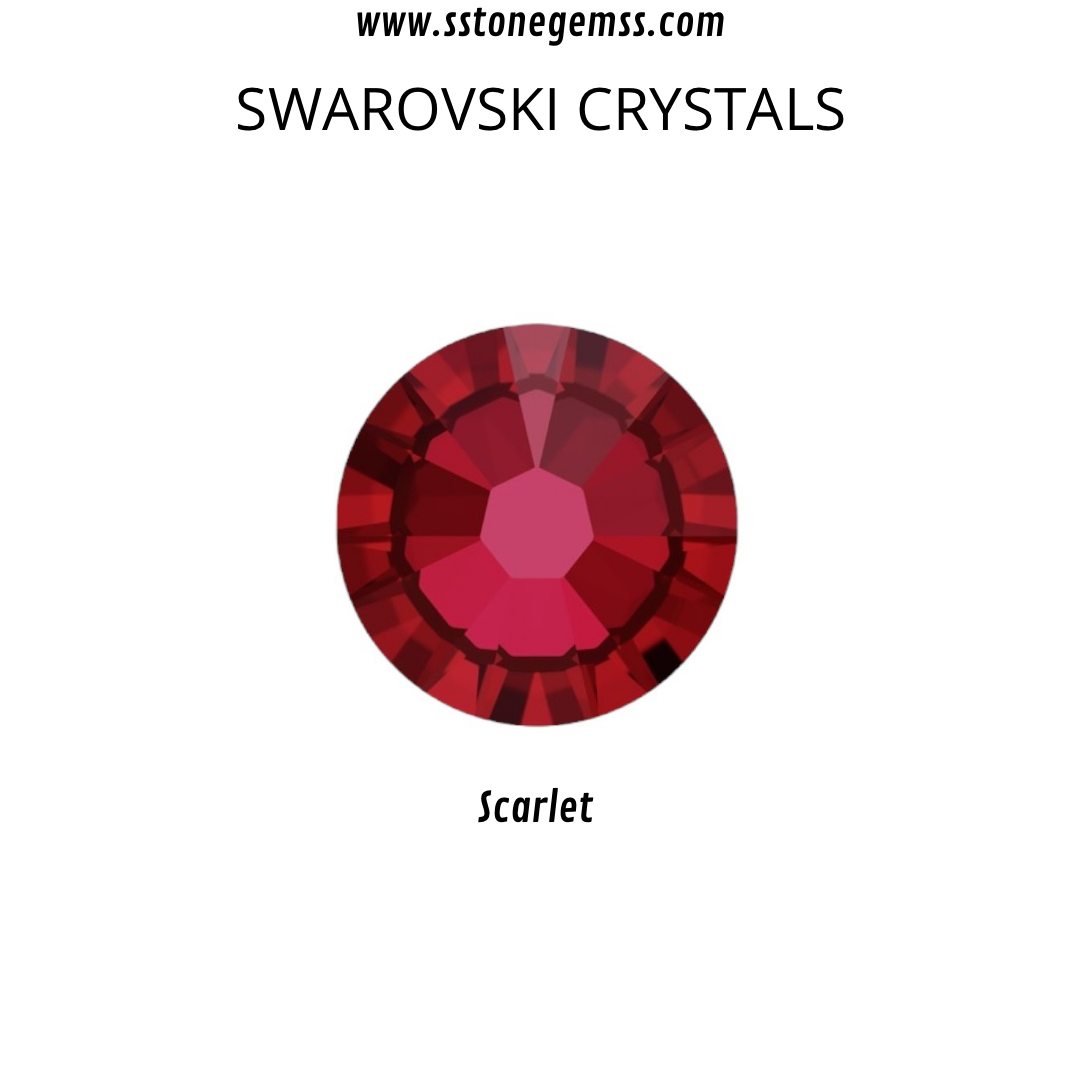 Swarovski Crystal Scarlet