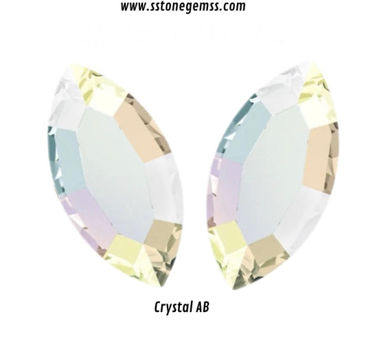 Pack 10 Navette Crystal AB