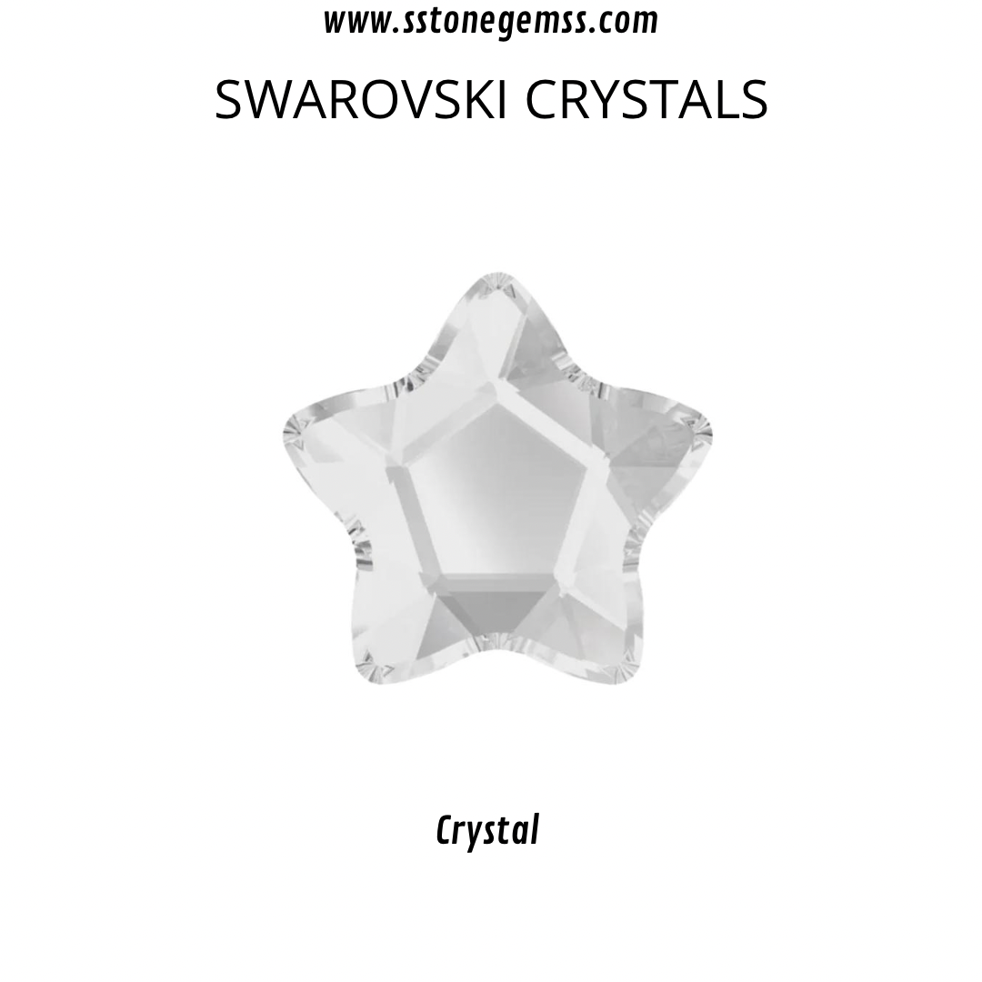 Pack 5 Flor/estrella Swarovski Crystal