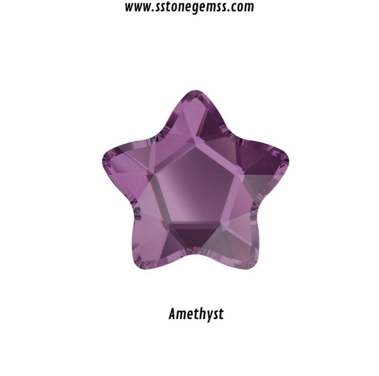 Pack 5 Flor/Estrella Amethyst