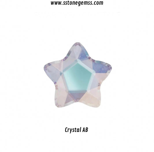 Pack 5 Flor/Estrella Crystal AB